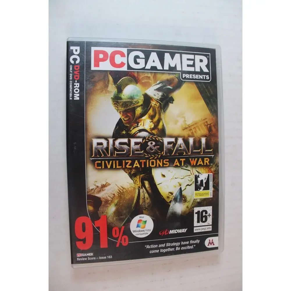 Rise & Fall: Civilizations at War (PC, 2006) authentic, nice condition